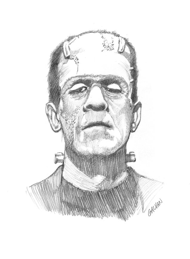 Frankenstein’s Monster | The Artwork of Bill Galvan