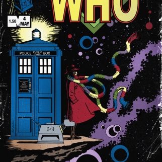 Retro Doctor Who cover